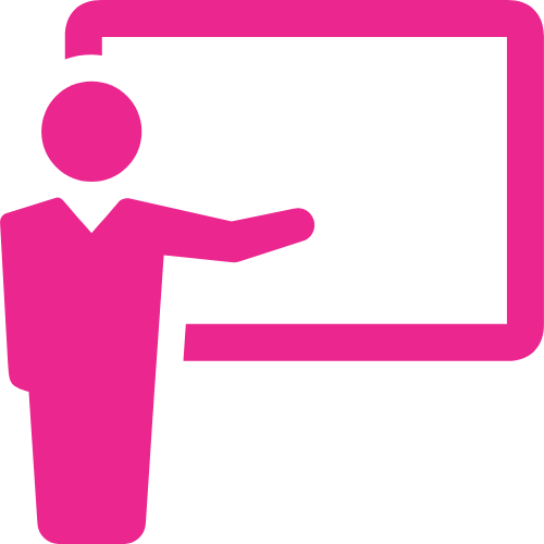 Training & Skills Courses icon (pink)